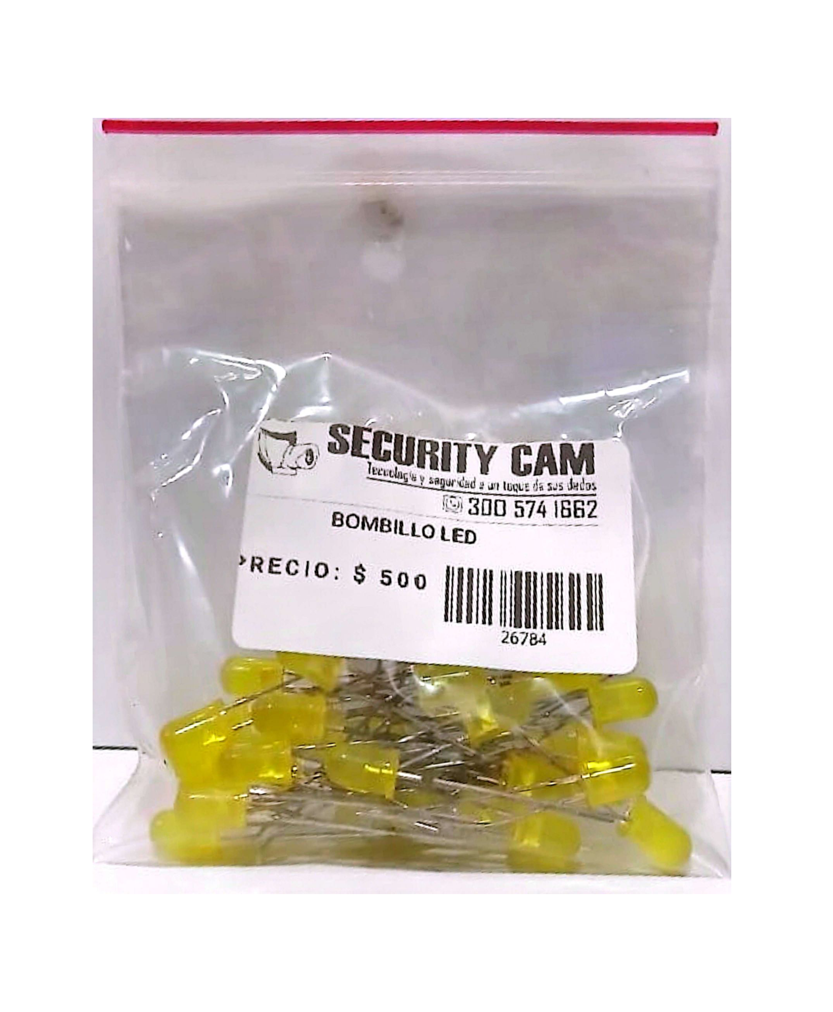 BOMBILLO LED AMARILLO